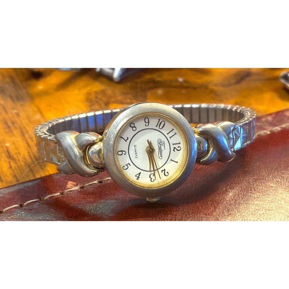 Women's Tradition Watch, Two Tone with Expansion Band